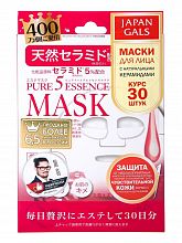 Japan Gals Pure5 Essence Mask Ceramide 30p - интернет-магазин профессиональной косметики Spadream, изображение 42947