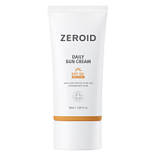 Zeroid Daily Sun Cream SPF50+PA++++ 50ml Outlet - интернет-магазин профессиональной косметики Spadream, изображение 71016