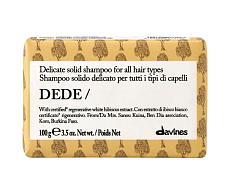 Davines Essential Haircare DEDE Shampoo Bar 100g - интернет-магазин профессиональной косметики Spadream, изображение 72554
