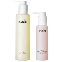 BABOR HY-ÖL Cleanser & Phyto Booster Balancing Set 200/100ml Outlet - интернет-магазин профессиональной косметики Spadream, изображение 71381