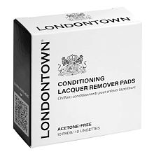 LONDONTOWN Conditioning Lacquer Remover Pads 10p - интернет-магазин профессиональной косметики Spadream, изображение 54838