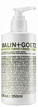 MALIN+GOETZ cannabis hand + body wash 250ml - интернет-магазин профессиональной косметики Spadream, изображение 17434