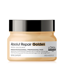 L'Oreal Professionnel Absolut Repair Golden Mask 250ml - интернет-магазин профессиональной косметики Spadream, изображение 45814