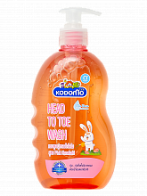 LION Kodomo Kids Shampoo-Gel Aloe Vera 400ml - интернет-магазин профессиональной косметики Spadream, изображение 44109