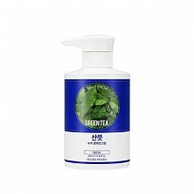 Holika Holika Daily Fresh Green tea Cleansing Cream 430ml - фото 24578 Holika Holika Daily Fresh Green tea Cleansing Cream 430ml - интернет-магазин профессиональной косметики Spadream, изображение 24578