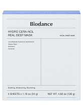 Biodance Hydro Cera-Nol Real Deep Mask 4x34g - интернет-магазин профессиональной косметики Spadream, изображение 72445
