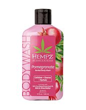 Hempz Pomegranate Herbal Body Wash 500ml - интернет-магазин профессиональной косметики Spadream, изображение 55086