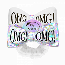 Double Dare OMG! Reversible Mega Hair Band White - фото 40770 Double Dare OMG! Reversible Mega Hair Band White - интернет-магазин профессиональной косметики Spadream, изображение 40770