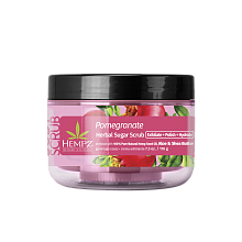 Hempz Pomegranate Herbal Sugar Scrub 176g - интернет-магазин профессиональной косметики Spadream, изображение 55087