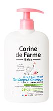 Corine de Farme Hair & Body Wash Extra-Gentle 500ml - интернет-магазин профессиональной косметики Spadream, изображение 53467