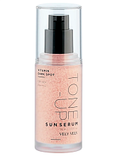 Vely Vely Vitamin Dark Spot Tone-Up Sun Serum SPF50+ PA++++ 30ml - интернет-магазин профессиональной косметики Spadream, изображение 65537