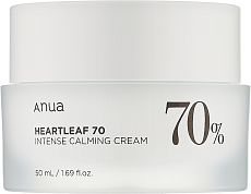 Anua Heartleaf 70% Intense Calming Cream 50ml - интернет-магазин профессиональной косметики Spadream, изображение 68556