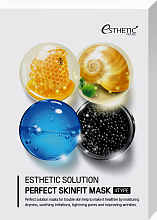 Esthetic House Esthetic Solution Perfect Skin Fit Mask 4Type 4p. - фото 32029 Esthetic House Esthetic Solution Perfect Skin Fit Mask 4Type 4p. - интернет-магазин профессиональной косметики Spadream, изображение 32029