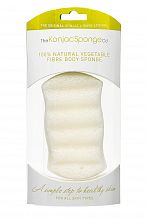 The Konjac Premium Six Wave Body Puff Pure White 100% - интернет-магазин профессиональной косметики Spadream, изображение 23427