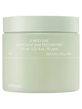 Celimax Ji Woo Gae Heartleaf BHA Peelind Pad 60x125ml - интернет-магазин профессиональной косметики Spadream, изображение 67042