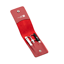 Schere Nagel Manicure and Pedicure Set of 3 Items Red - интернет-магазин профессиональной косметики Spadream, изображение 64200