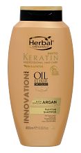 Herbal Originals Phyto Keratin Oil Elixir Shampoo 400ml - интернет-магазин профессиональной косметики Spadream, изображение 49136