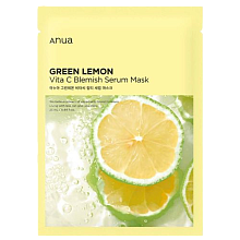 Anua Green Lemon Vita C Blemish Serum Mask 1p - интернет-магазин профессиональной косметики Spadream, изображение 68760