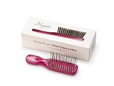 Majestic Scalp Brush Mini Wild Cherry - интернет-магазин профессиональной косметики Spadream, изображение 63960