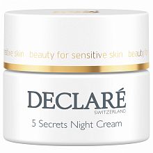 Declare 5 Secrets Night Cream 50ml. - интернет-магазин профессиональной косметики Spadream, изображение 31146