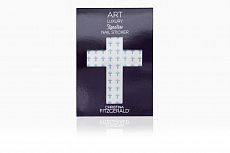 Christina Fitzgerald Art Luxury Signature Nail Sticker Blue Cross (Pack of 96)