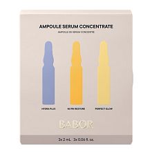BABOR Ampoule Concentrates Set Hydra, Nutri Restore, Perfect Glow 3x2ml - фото 67689 BABOR Ampoule Concentrates Set Hydra, Nutri Restore, Perfect Glow 3x2ml - интернет-магазин профессиональной косметики Spadream, изображение 67689