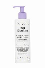 Evo Fabuloso Platinum Blonde Toning Shampoo 250ml - интернет-магазин профессиональной косметики Spadream, изображение 35584