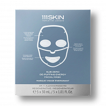 111SKIN Sub Zero De-Puffing Energy Mask 5p - интернет-магазин профессиональной косметики Spadream, изображение 40069