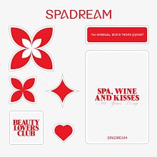 Spadream Sticker Pack - интернет-магазин профессиональной косметики Spadream, изображение 51914