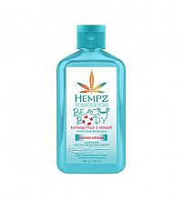 Hempz Beach Body Raspberry Peach & Tamarind Herbal Body Moisturizer Limited 177ml - фото 32991 Hempz Beach Body Raspberry Peach & Tamarind Herbal Body Moisturizer Limited 177ml - интернет-магазин профессиональной косметики Spadream, изображение 32991