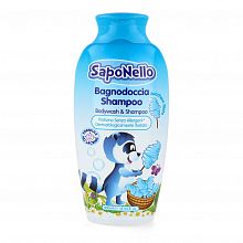 SapoNello Bodywash & Shampoo Cotton Candy 400ml - интернет-магазин профессиональной косметики Spadream, изображение 39865
