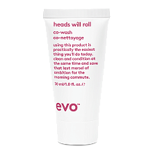 Evo Heads Will Roll Co-Wash 30ml - интернет-магазин профессиональной косметики Spadream, изображение 57685