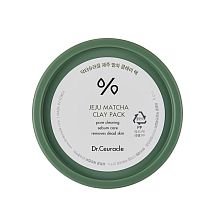 Dr. Ceuracle Jeju Matcha Clay Pack 115g - интернет-магазин профессиональной косметики Spadream, изображение 56528