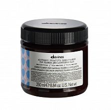 Davines Alchemic Creative Conditioner For Blond And Lightened Hair Marine Blue 250ml - интернет-магазин профессиональной косметики Spadream, изображение 33798