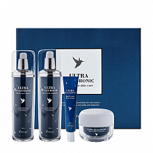 Esthetic House Ultra Hyaluronic Acid Bird's Nest Skin Care Set 130/130/50/30ml - фото 31007 Esthetic House Ultra Hyaluronic Acid Bird's Nest Skin Care Set 130/130/50/30ml - интернет-магазин профессиональной косметики Spadream, изображение 31007