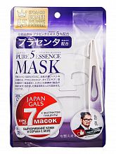 Japan Gals Pure5 Essence Mask Placenta 7p - интернет-магазин профессиональной косметики Spadream, изображение 43023