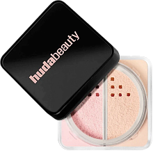 Huda Beauty Easy Bake Loose Powder Cherry Peach 2x6.5g - интернет-магазин профессиональной косметики Spadream, изображение 73701