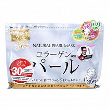Japan Gals Japan Gals Natural Pearl Mask 30p - интернет-магазин профессиональной косметики Spadream, изображение 42937