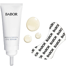 BABOR Inst Fresh & Smooth Eye Serum + Patch 15ml/2p - интернет-магазин профессиональной косметики Spadream, изображение 54730
