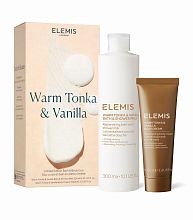 Elemis Warm Tonka & Vanilla​ Body Duo 100/300ml - интернет-магазин профессиональной косметики Spadream, изображение 39739