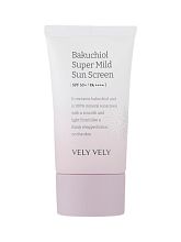 Vely Vely Bakuchiol Super Mild Sunscreen 50ml - интернет-магазин профессиональной косметики Spadream, изображение 65434