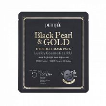 Petitfee Black Pearl and Gold Mask Pack - интернет-магазин профессиональной косметики Spadream, изображение 24971