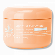 Hempz Apricot&Clementine Herbal Scalp&Body Scrub 207g - интернет-магазин профессиональной косметики Spadream, изображение 43656