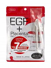 Japan Gals EGF + Placenta Facial Essence Mask 7p - интернет-магазин профессиональной косметики Spadream, изображение 43009