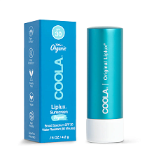 COOLA Classic Liplux Organic Lip Balm Sunscreen SPF30 - Original 4,2g - интернет-магазин профессиональной косметики Spadream, изображение 47876