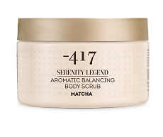 Minus 417 Serenity Legend Aromatic Balancing Body Scrub Matcha 400g - интернет-магазин профессиональной косметики Spadream, изображение 48476