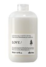 Davines Love Lovely Curl Cleansing Cream 500ml - интернет-магазин профессиональной косметики Spadream, изображение 72548