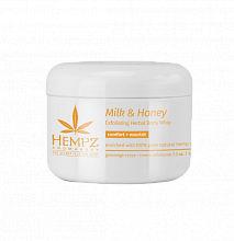 Hempz Milk and Honey Herbal Sugar Body Scrub 176ml - интернет-магазин профессиональной косметики Spadream, изображение 42830