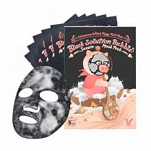 Elizavecca Witch Piggy Hell-Pore Black Solution Bubble Serum Mask - фото 31719 Elizavecca Witch Piggy Hell-Pore Black Solution Bubble Serum Mask - интернет-магазин профессиональной косметики Spadream, изображение 31719