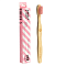 Jungle Story Kids Pink Bamboo Toothbrush - интернет-магазин профессиональной косметики Spadream, изображение 52314